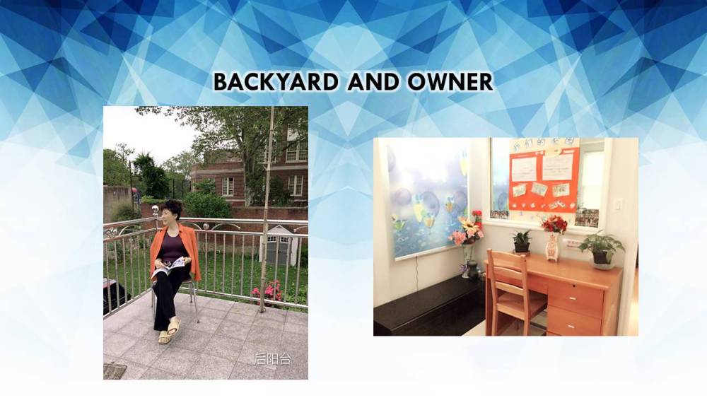 backyard and owner