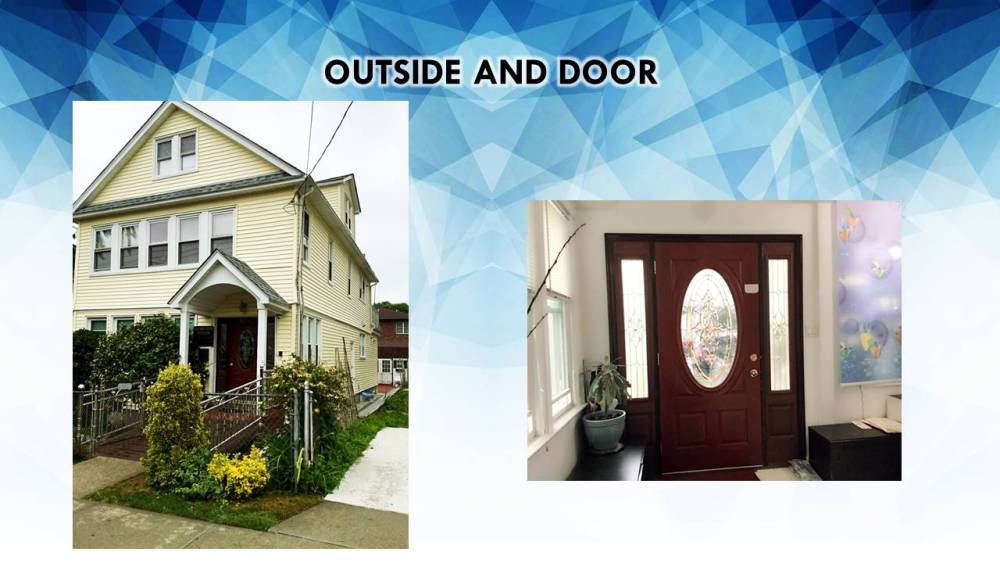 outside and door
